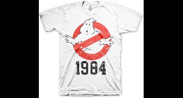 Ghostbusters 1984 Big Tall T-Shirt SP-1-GB001-H21-13 White-5XL