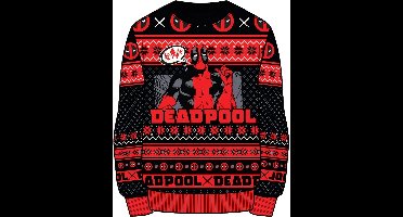 Deadpool Show Off Heren Christmas jumper - meerkleurig - XXL