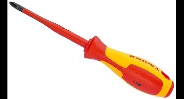 Knipex 1x Phillips® schroevendraaier (slank) voor kruiskopschroev...