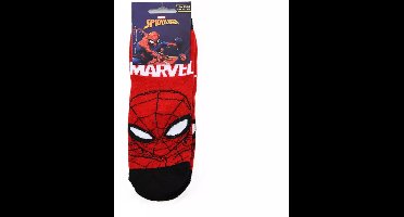 Marvel Spider-Man Anti-Slip Sokken – Rode Kinder Sokken met Antislip – Maat 23/26