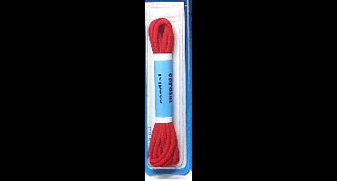 Cordial veter - 90cm - rood - rond