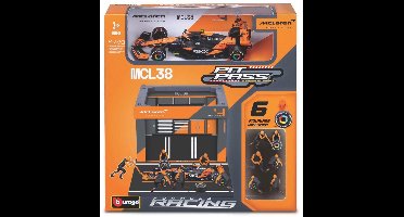 Lando Norris Burago Pit Pass Set MCL38 #4 - McLaren - Formule 1