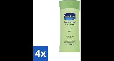 4 x Vaseline - Aloe Soothe - Bodylotion - Verzachtend - 200 ml - Bodylotion - Aloë Vera - Droge Huid - Gevoelige Huid - Hydratatie