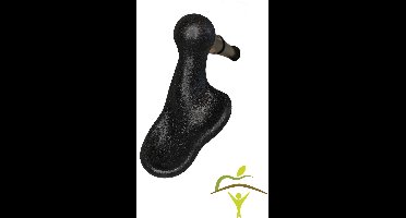 Pluviose wandelstok 2-delig : grijs - rechts - anatomische palmgreep