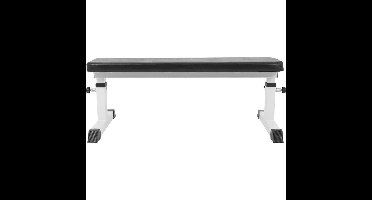 Gorilla Sports Vlakke Halterbank - Fitnessbank - Belastbaar 200 kg