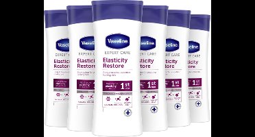 Vaseline Elasticity Restore Bodylotion - 6 x 400ml - Voordeelverpakking