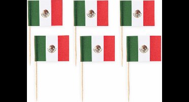 Cocktailprikkers Mexico 50 stuks