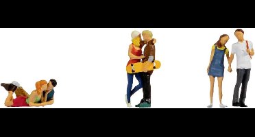 NOCH 45512 TT Jonge stelletjes figuren Geverfd