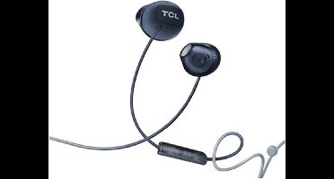 TCL Earphones with microphone - black
