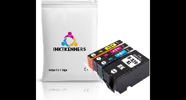 Inktcartridges Geschikt voor HP 920 / 920XL | Multipack van 4 inktcartridges - Geschikt voor HP Officejet 6000, 6500, 6500A, 7000, 7500A