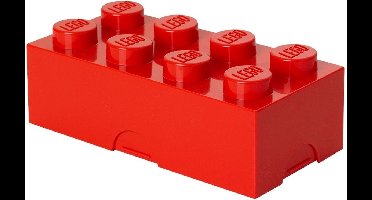 LEGO - Lunchbox Brick 8 - Polypropyleen - Rood