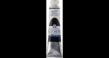 Plakkaatverf - 737 Neutraal zwart- Gouache extra fine - Talens - 20 ml