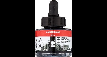 Amsterdam Acrylic Inkt Fles 30 ml Oxydzwart 735