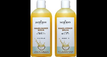 Jacob Hooy Haarlemmerbruin - Snelbruiner - 2x250 ml - SPF 0