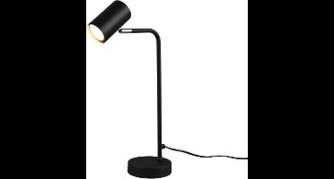 TRIO MARLEY - Tafellamp - Bureaulamp - Zwart mat - excl. 1x GU10 4,5W