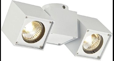 ALTRA DICE SPOT 2, plafond armatuur, wit, 2x GU10, max. 2x 50W