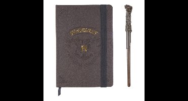 Warner Bros Harry Potter Schrijfset - Toverstaf Pen en Boekje Hogwarts