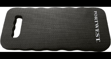 Portwest Kniemat werkmat Tuinmat zwart met handgreep 40x18.5x2