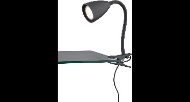 TRIO WANDA Klemlamp - Zwart mat