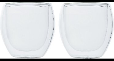 Cosy&Trendy Isolate dubbelwandig koffieglas - 22 cl - Set-2