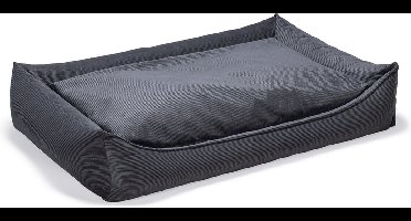 Beeztees Veo - Orthopedische Hondenmand - Donkergrijs - 120x80x23 cm