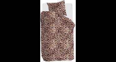 At Home by BeddingHouse Animal Twist dekbedovertrek - Eenpersoons - 140x200/220 - Naturel