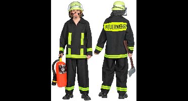 Brandweerman Feuerwehr Huizenhoge Vlammen - Jongen