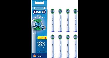 Oral-B PRO Precision Clean – Opzetborstels – 8 Stuks – Geschikt voor Elektrische Tandenborstels