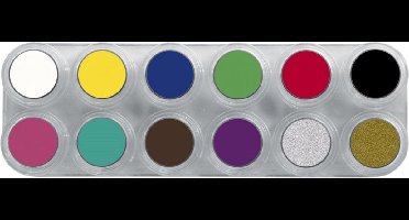 Grimas Waterschmink Pure Make-Up - 12 Palette A