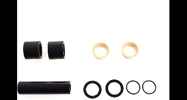 Fox Montagehardware Met Lage Wrijving 5 Stukken Wit,Zwart 8 x 30.00 mm