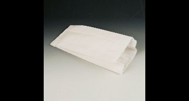Vouwzakken Papstar, papier & cellulose garen, wit, diverse vulmaten, 1000 st.