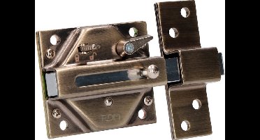 Veiligheidsslot EDM 73 x 136 mm Staal Brons