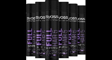 Syoss - Haarspray - Full Hair 5 - 6 x 400 ml Voordeelverpakking