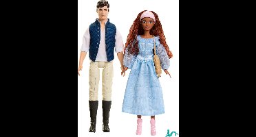 Disney Princess De Kleine Zeemeermin Ariël en Prins Erik - Pop