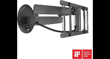 Vogel's SIGNATURE TVM 7655 | Draaibare tv-beugel | 40-77" | max 35kg | VESA 600x400 | Zwart