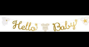 Amscan - Hello Baby - Letterslinger - 160 cm