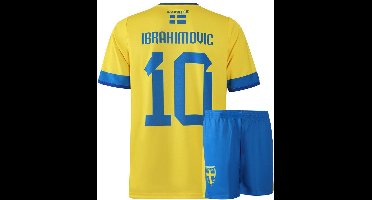 Zweden Voetbaltenue Zlatan Ibrahimovic - Voetbal Tenue Kinderen - Shirt en Broekje - Jongens en Meisjes - Volwassenen - Heren en Dames - Maat XL