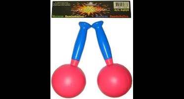 Paar sambaballen assortie kleuren