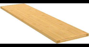 vidaXL - Wandschap - 80x20x1,5 - cm - bamboe