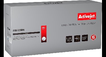 ActiveJet ATB-326BN Toner voor Brother-printer; Brother TN-326BK Vervanging; Opperste; 4000 pagina's; zwart.