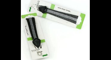 Widek Snelbinder Trio - Zwart/Grijs - Duurzaam & Lichtgewicht - Geschikt voor E-Bike Vision