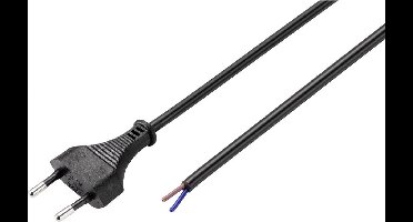 Sygonix SY-5044226 Stroom Aansluitkabel Zwart 1.50 m