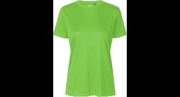 Damessportshirt 'Performance' met korte mouwen Lime - S