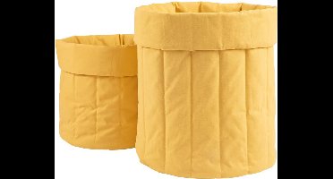 Sunny Mustard speelgoedtas set - Opbergbox kids
