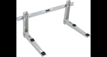 BE COOL Aircobeugel voor de buitenunit split-airconditioners (18.000 BTU tot 24.000 BTU) - 200 KG - Universele Muurbeugel - Ophangframe - Airco Wandhouder