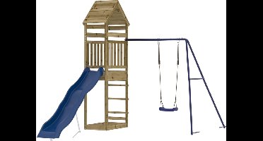 vidaXL - Speelhuis - geïmpregneerd - grenenhout