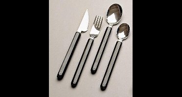 Lichtgewicht bestek met dun handgreep mes