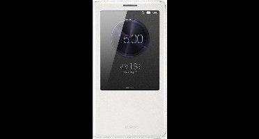 Huawei Origineel S-View Book Cover - Huawei Ascend Mate 7 - Wit