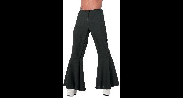 Hippie broek zwart bi-stretch man - Maat 56