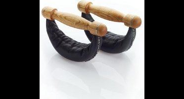 Nohrd korte halter Swing Essenhout | Es halters 2 kg